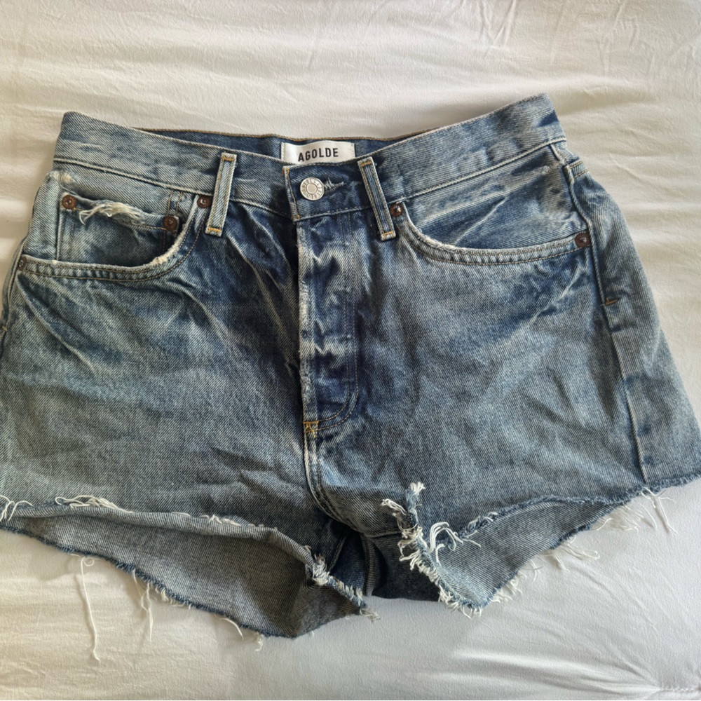 Agolde jean shorts